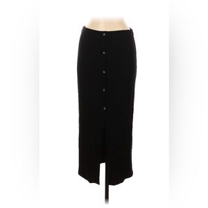 ASOS Black Column Maxi Skirt